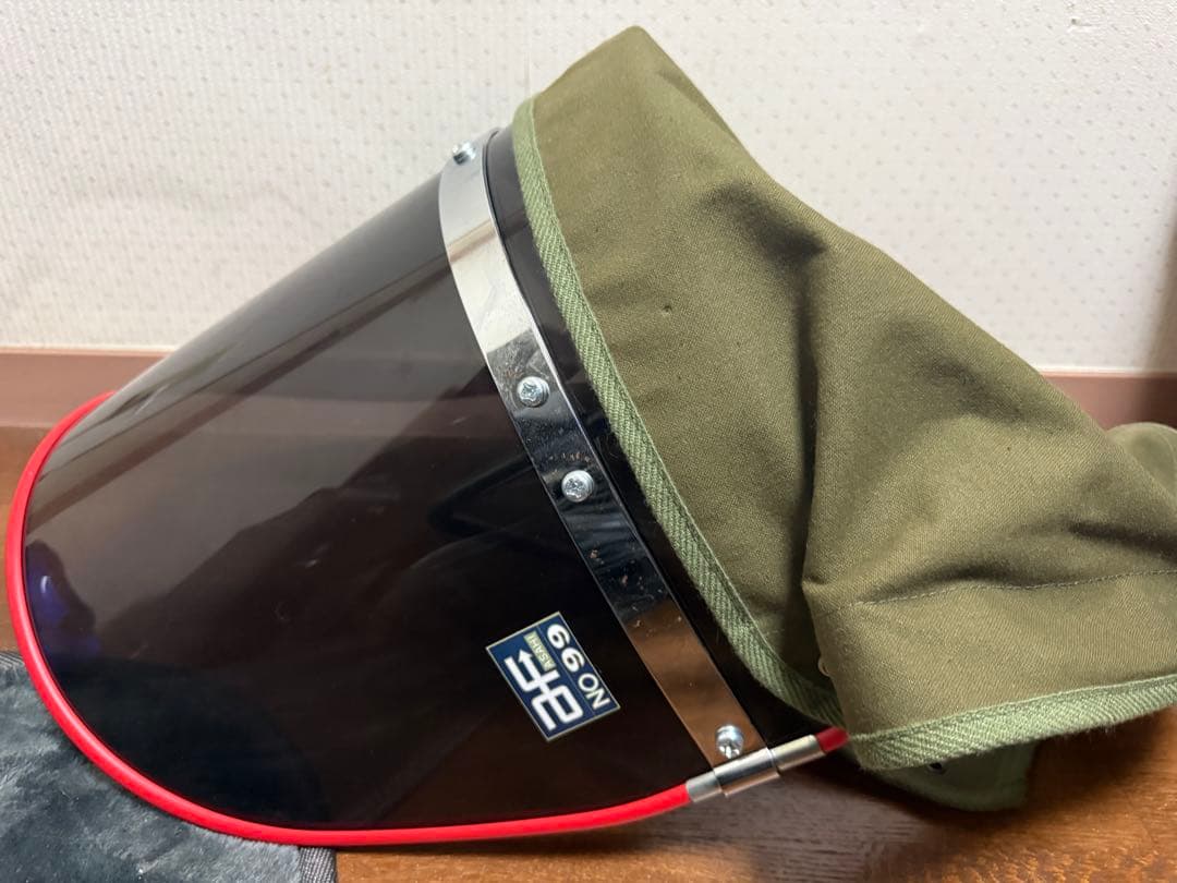 Z-FATHER 旭風防 スモーク(赤縁)(緑布タレ)