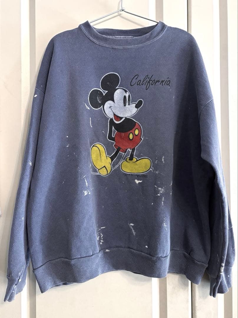 2*️様 Velva Sheen ミッキーマウス ヴィンテージスウェット Dis
