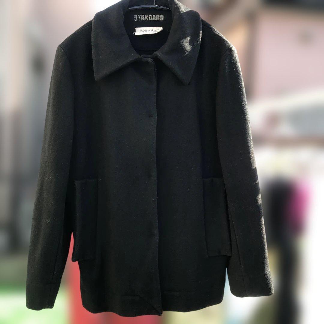 マルジェラ STANDARD 黒 ウールコート