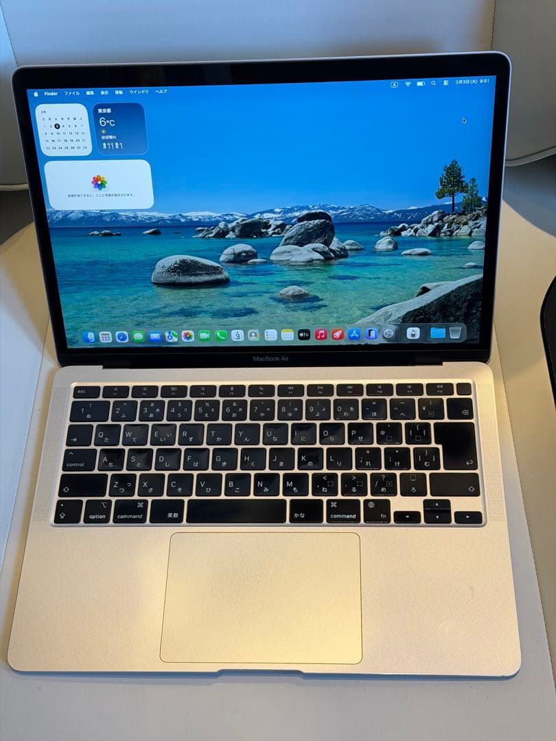 Apple MacBook Air (M1, 2020) シルバー JIS