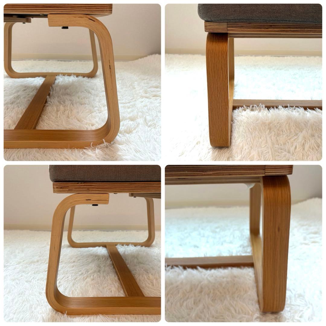 無印良品 リビングでもダイニングでもつかえるベンチ・2 オーク材 オットマン