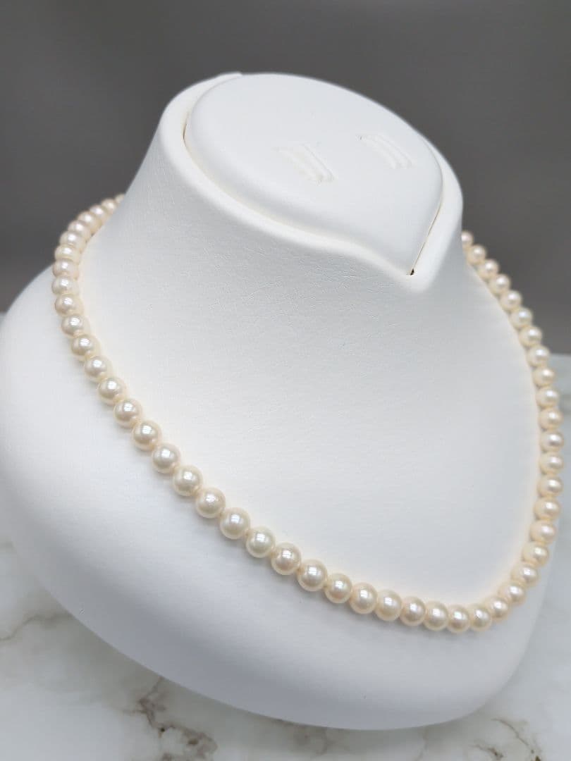 ⑥OlivR✪出品 あこや本真珠ネックレス 6mm