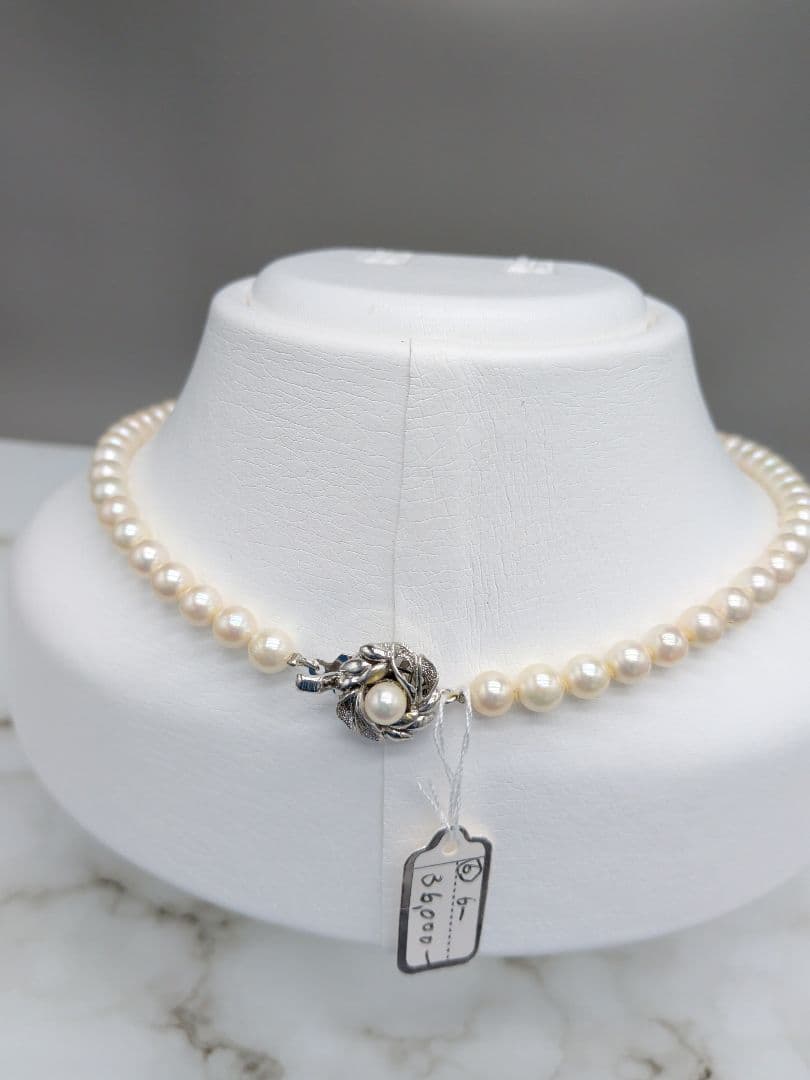 ⑥OlivR✪出品 あこや本真珠ネックレス 6mm