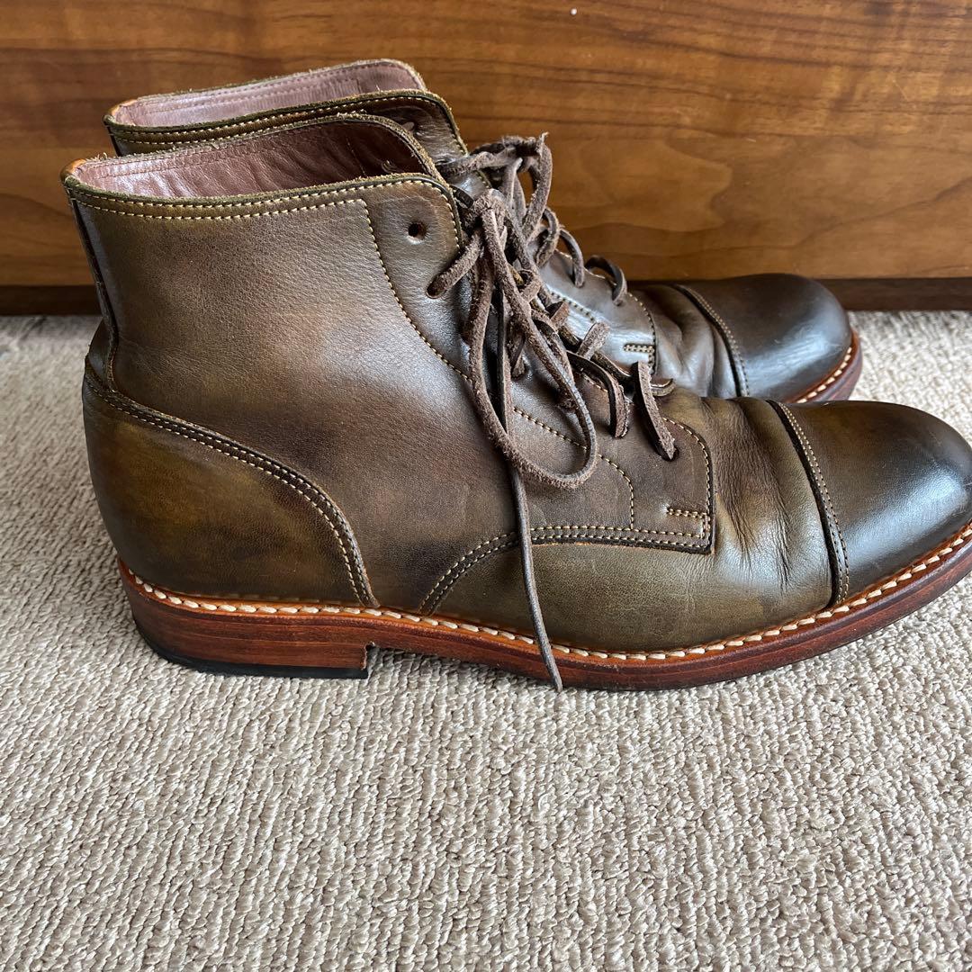 LEATHER & SILVER MOTO モト レザー 1500 ワークブーツ