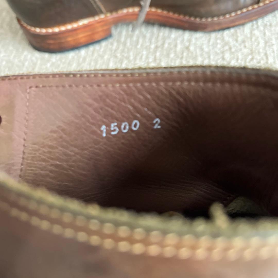 LEATHER & SILVER MOTO モト レザー 1500 ワークブーツ