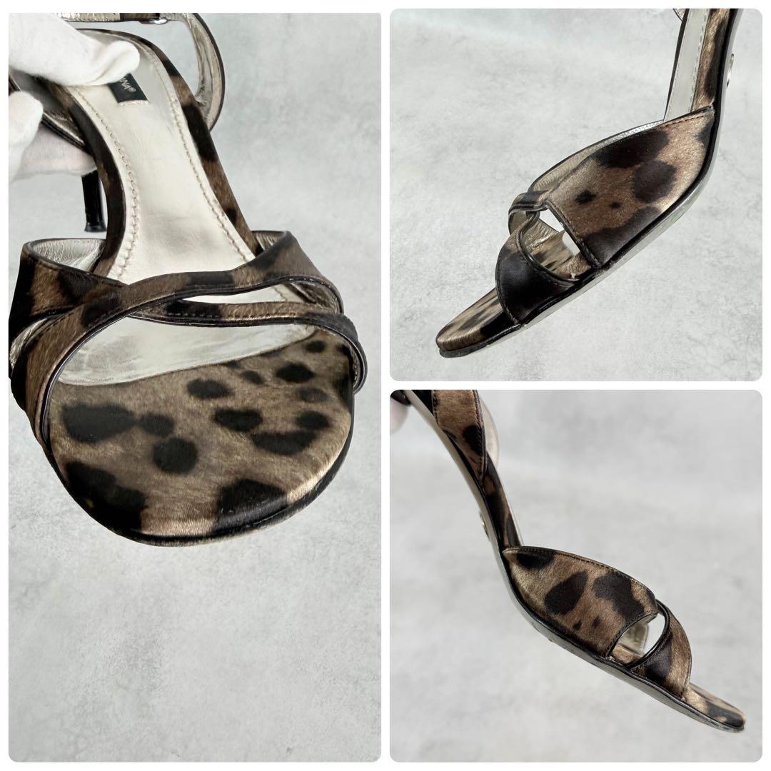 靴 Dolce&Gabbana Leopard Heels 38