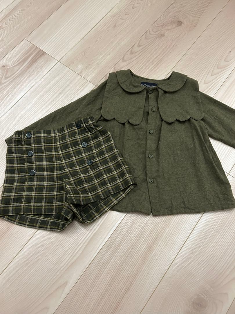 Maison Marelle メゾンマレル　メゾンマレー　5y ブラウス　パンツ