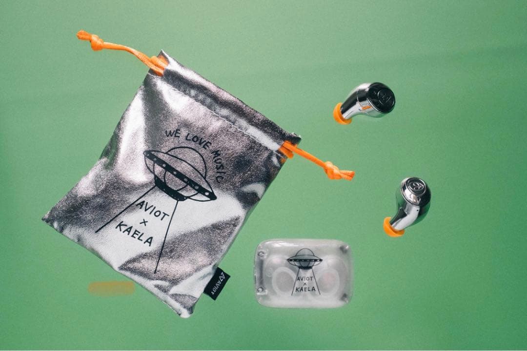 【未使用新品】ワイヤレスイヤホン AVIOTx木村カエラ TE-D01m-ela