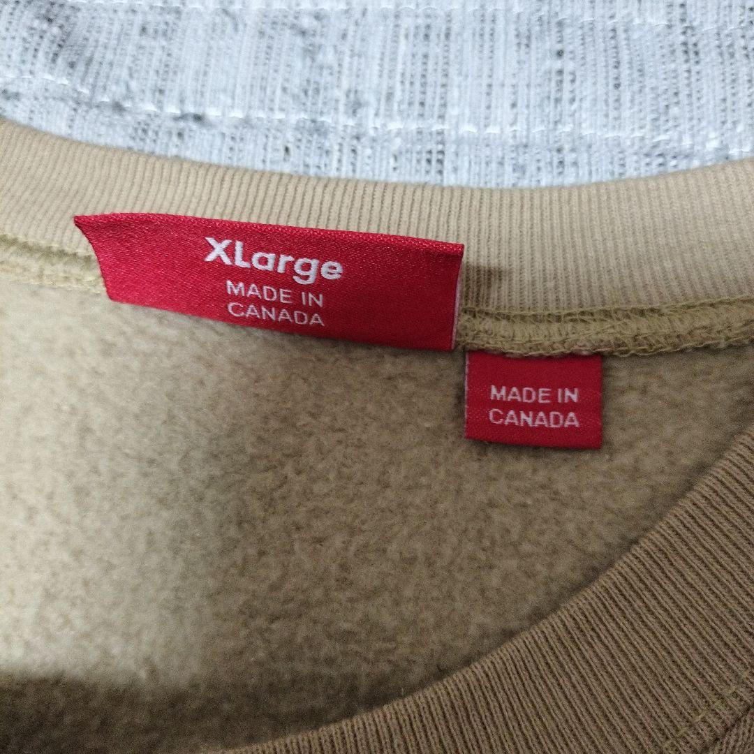 トップス 25fw Supreme Small Box Crewneck tan XL