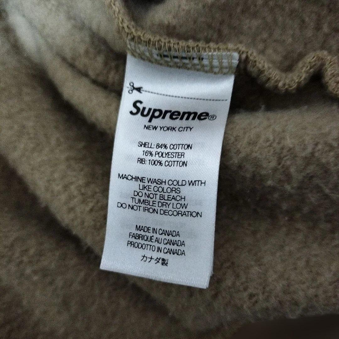 トップス 25fw Supreme Small Box Crewneck tan XL