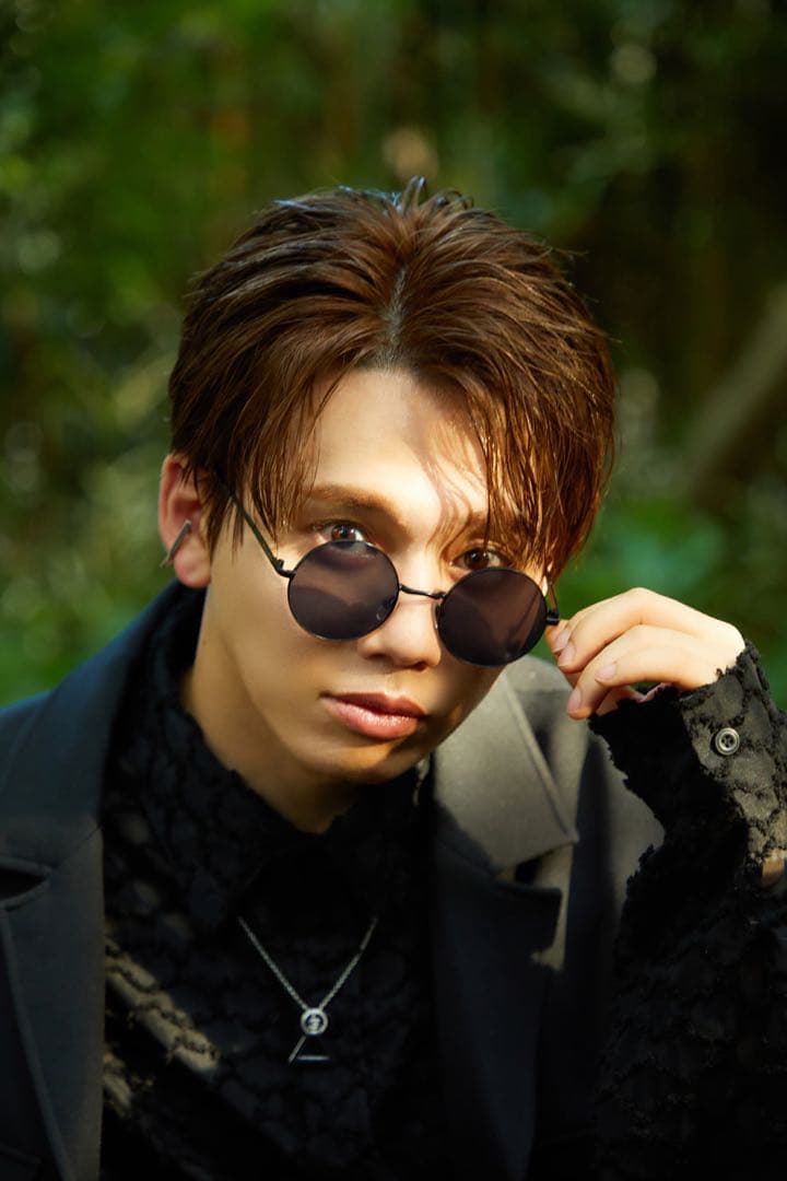 NOsWEA 花村想太 黒丸サングラス