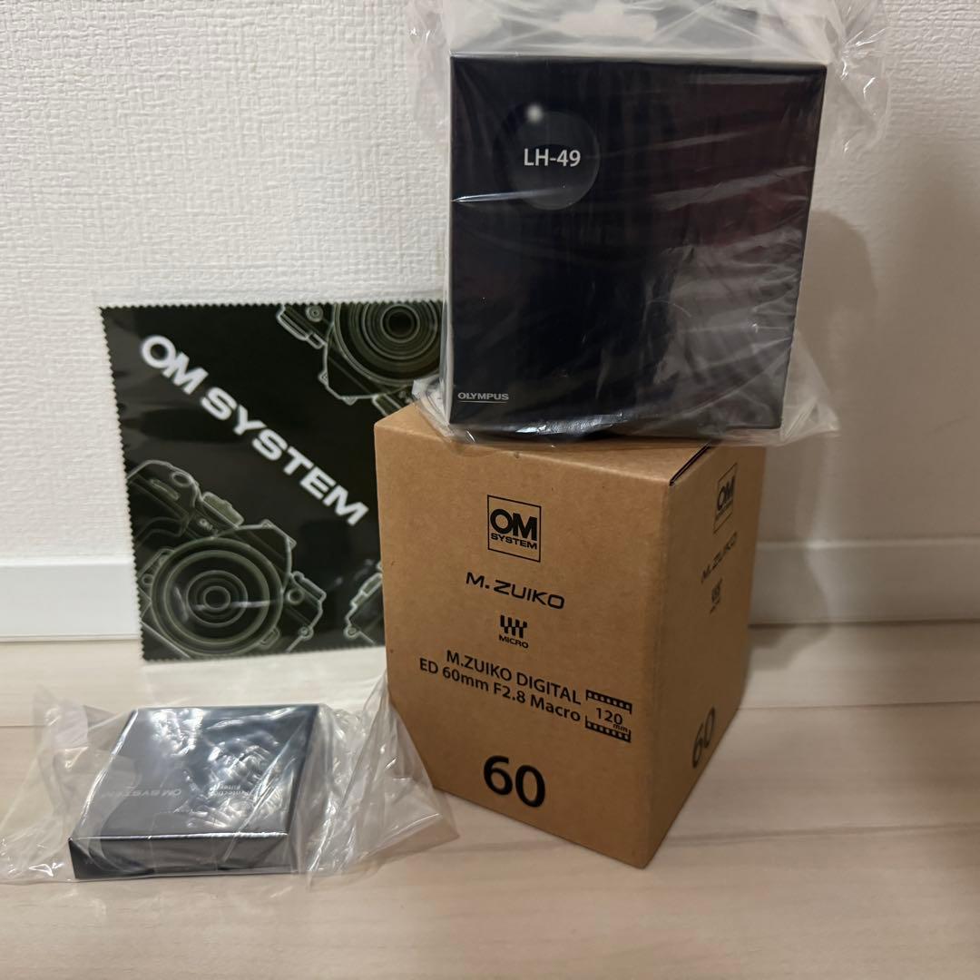 新品未使用　OM SYSTEM 60mm F2.8 Macro