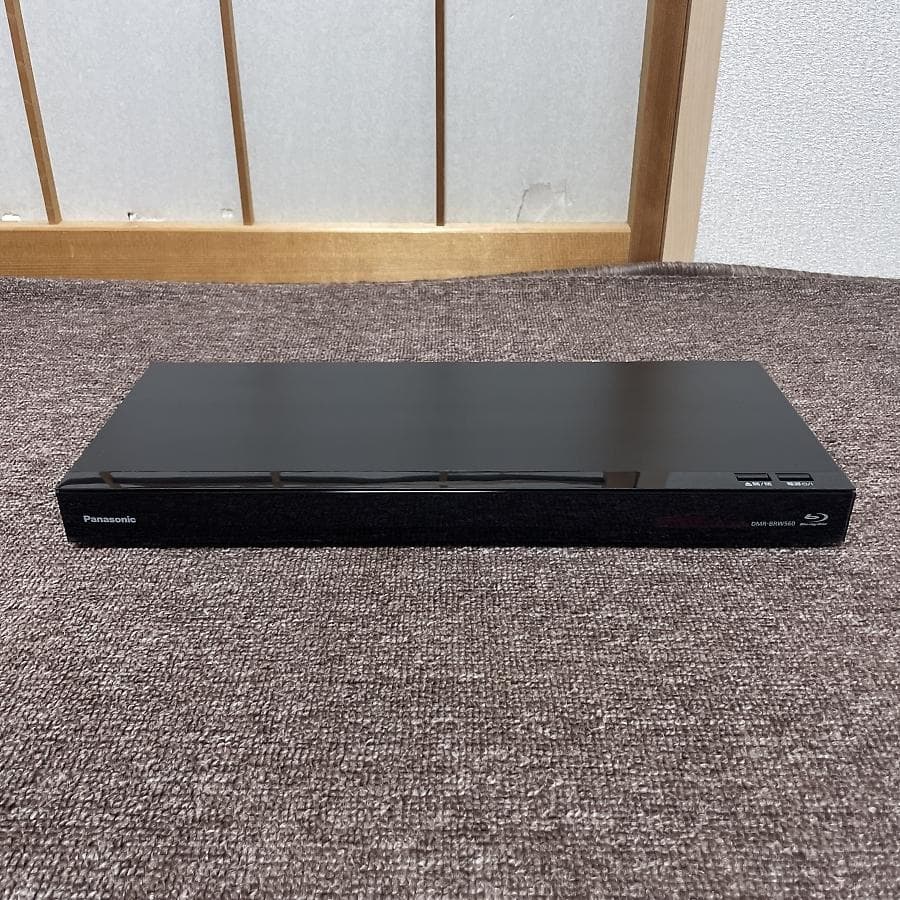 2番組同時録画■パナソニック ブルーレイレコーダー DMR-BRW560