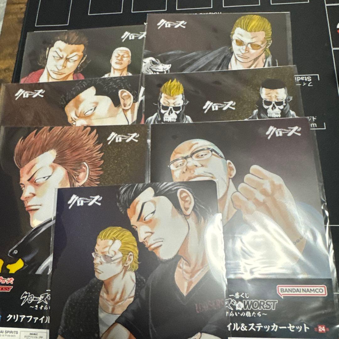 一番くじ　クローズ&WORST A賞&D賞&I賞&F賞&G賞&H賞