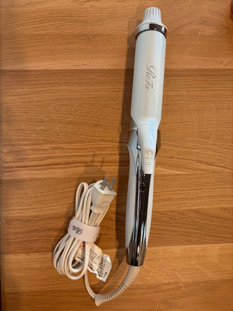 Refa カールヘアアイロン 38mm ホワイト2024年製