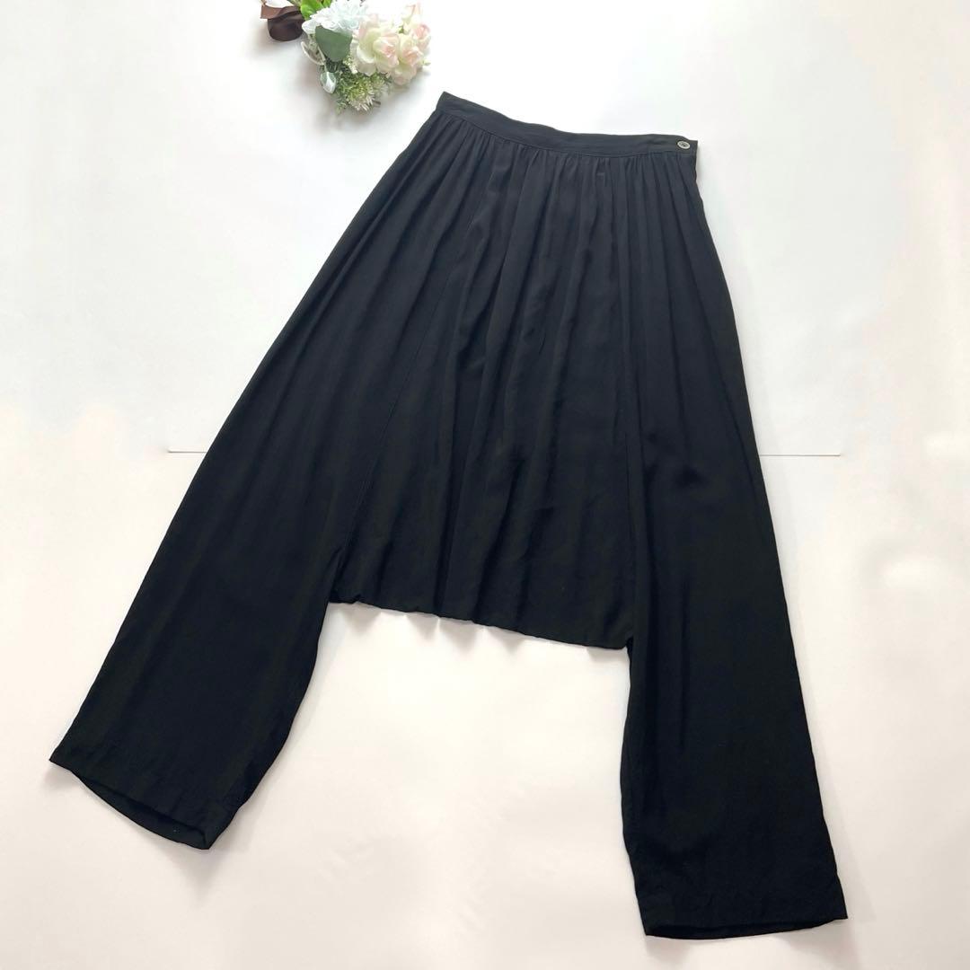 極美品 AD1992コムデギャルソン サルエルパンツ バルーン ギャザー 黒 M