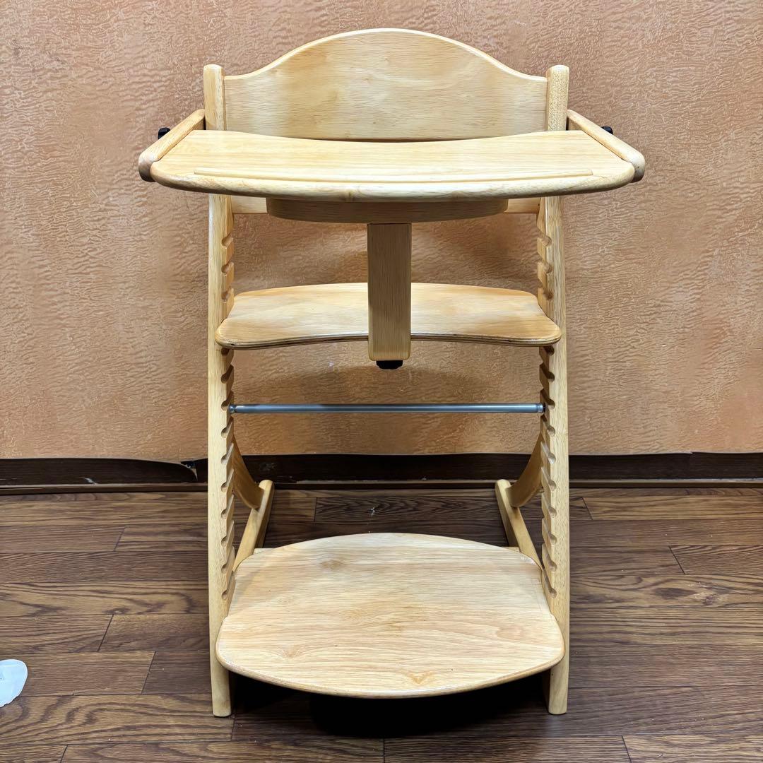 ☆美品☆【大和屋】すくすくチェアイーエヌ テーブル&ガード付き スタビライザー付