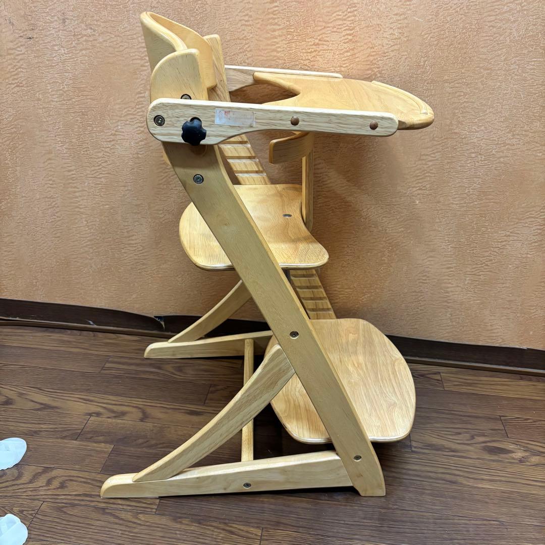 ☆美品☆【大和屋】すくすくチェアイーエヌ テーブル&ガード付き スタビライザー付