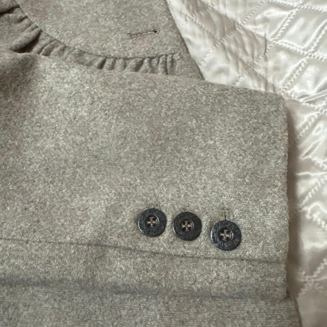 【Fano Studios】フリルカラーウールジャケット