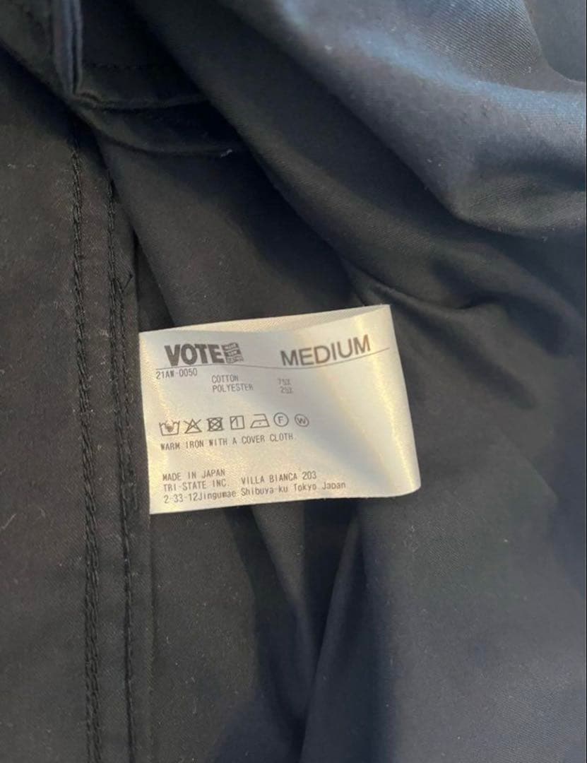 IENA × VOTE MAKE 別注モッズコート フレームワーク　アパルトモン