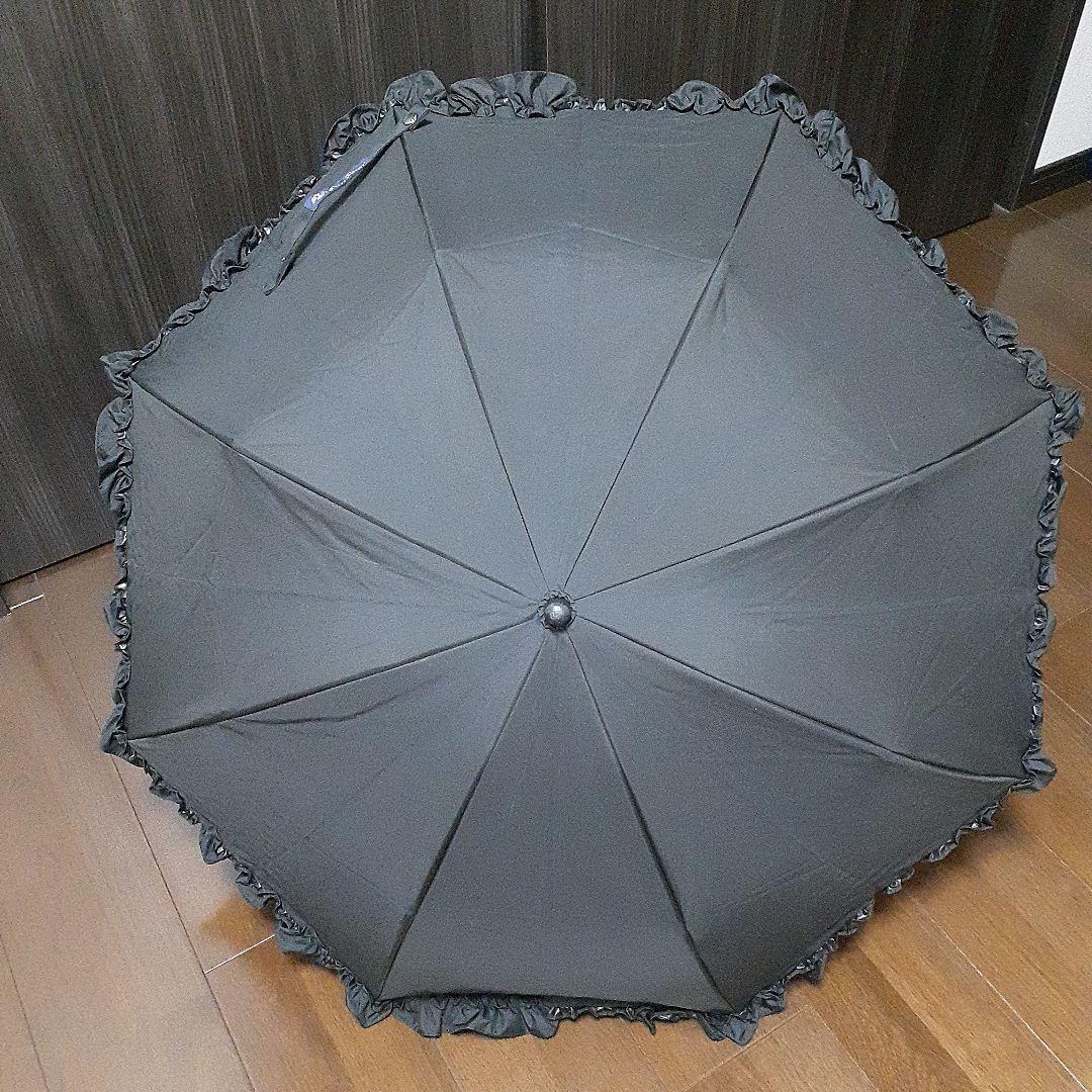 ロサブラン　芦屋　折り畳み日傘　黒