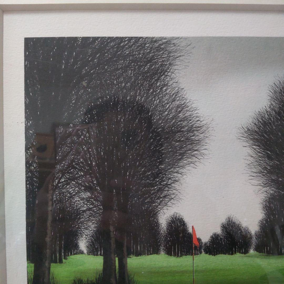 値下げ　デペルト「ショールクリークゴルフクラブ」リトグラフ