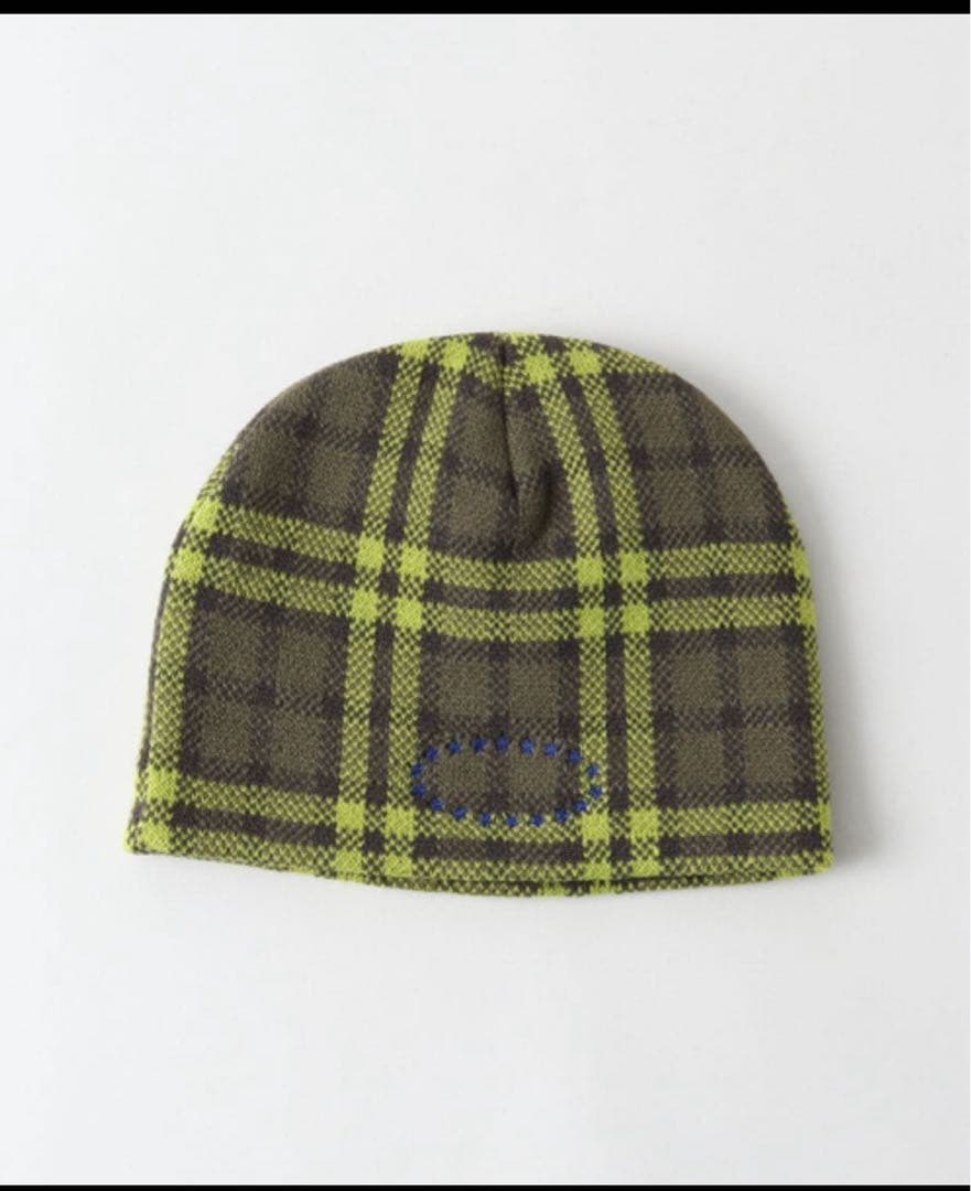 AFB チェックビーニー　かつき君着用