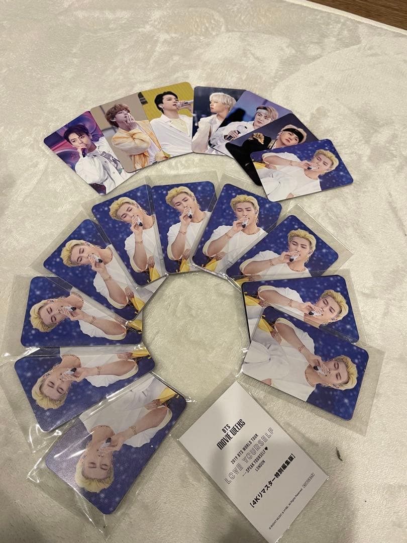 ★BTS MOVIE WEEKS来場者特典 第4週フ ォトカード7枚セットx10