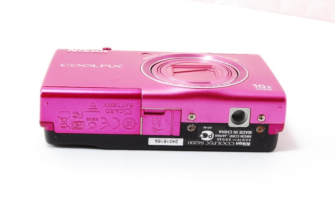 〓人気のピンク〓Nikon ニコン COOLPIX S6200 コンパクトカメラ