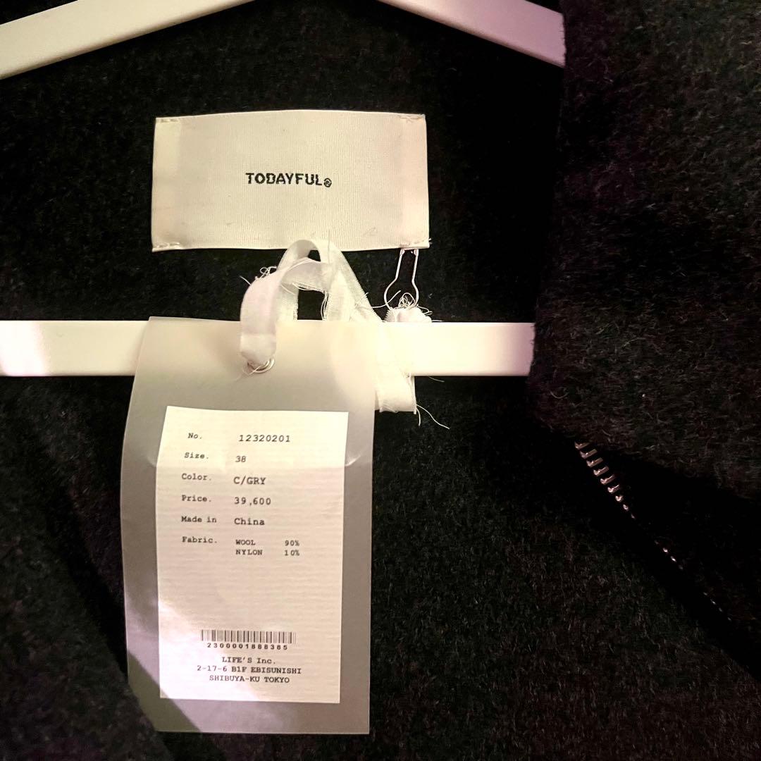 TODAYFUL ウールジャケット Wool Zip Blouson