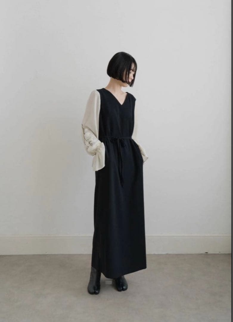 iCONOLOGY イコノロジー 花を着るワンピース#02 白木蓮