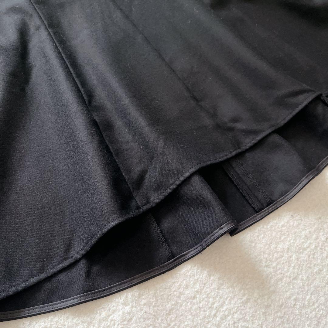 【美品】セオリーリュクス 定価4万弱 Saxony Seine ウールブラウス