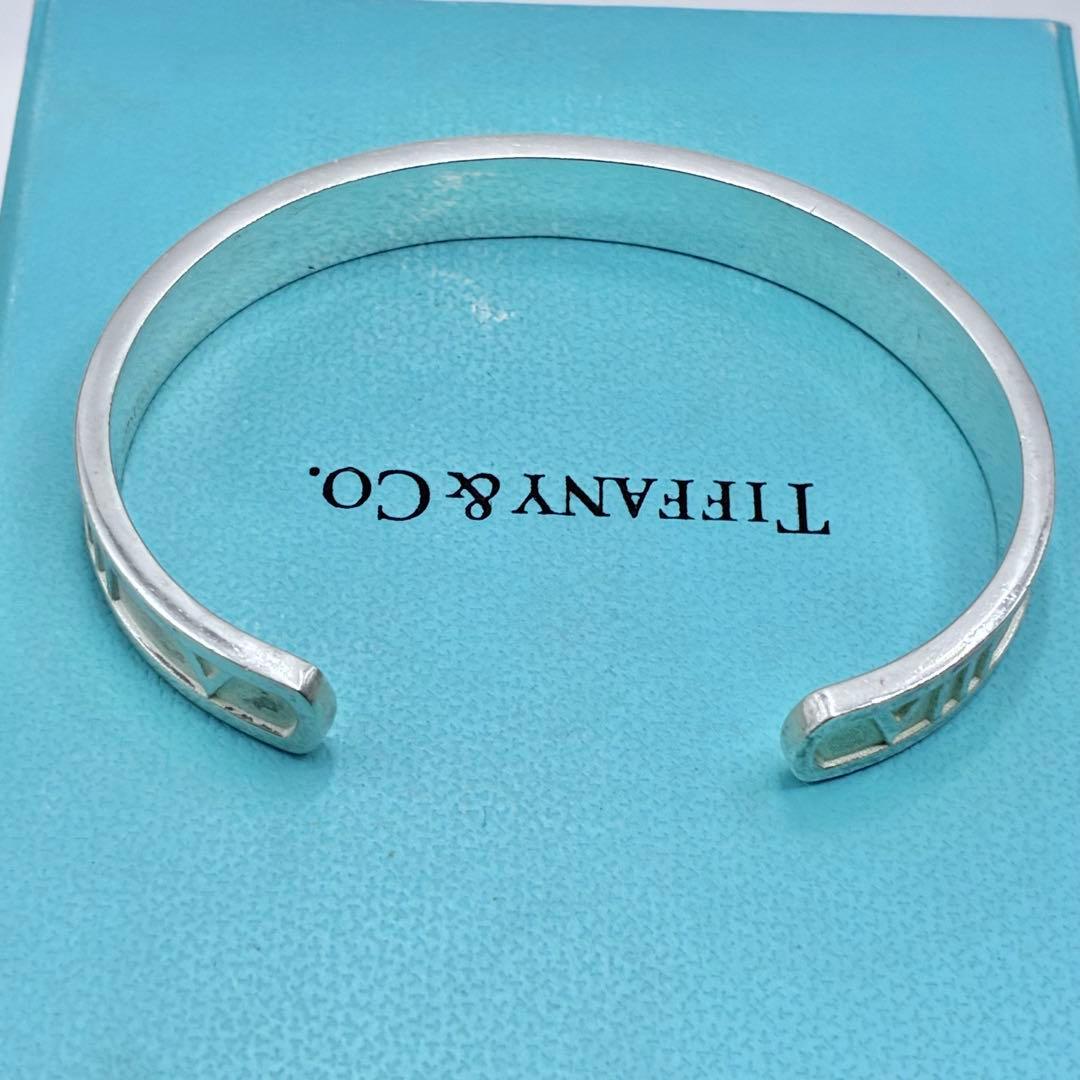 ティファニー　アトラス　カフ　バングル　ブレスレット　シルバー　腕周り16cm