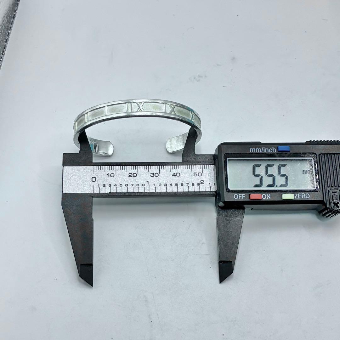 ティファニー　アトラス　カフ　バングル　ブレスレット　シルバー　腕周り16cm