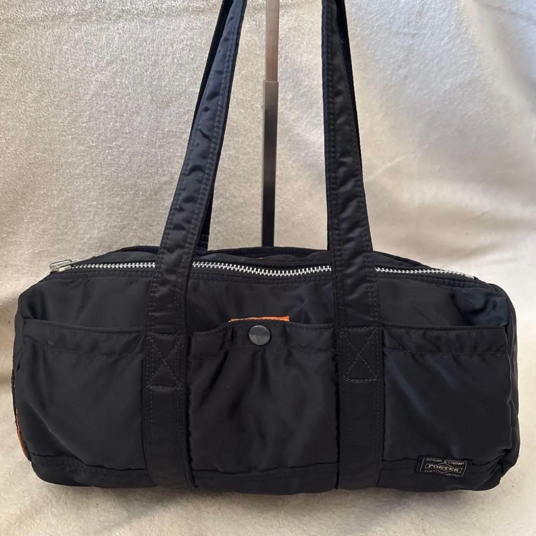 極美品✨ポーター　タンカー　ダッフルバッグ ミニ ボストン　ドラムバッグ