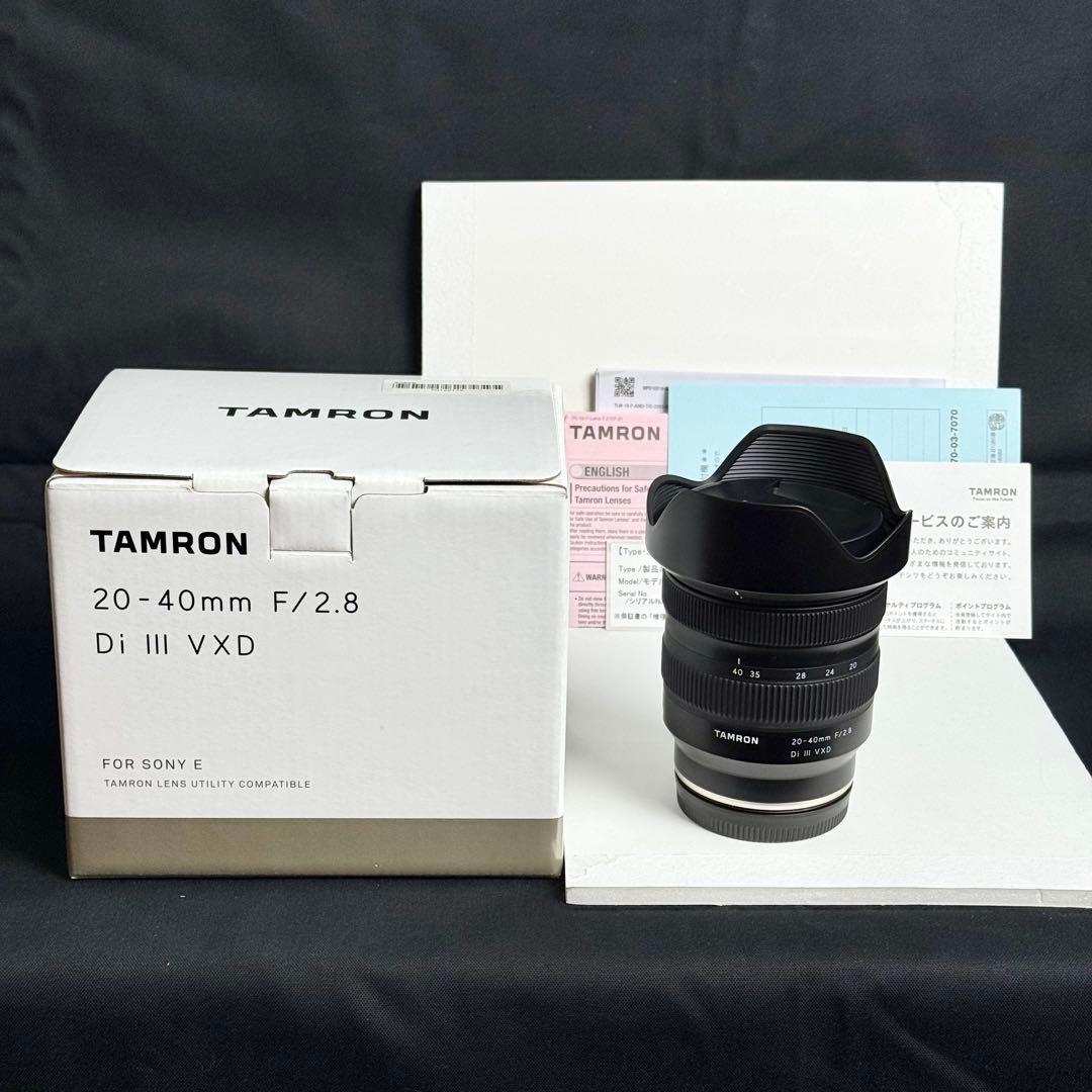 【美品】TAMRON 20-40mm F/2.8 Di III VXD A062
