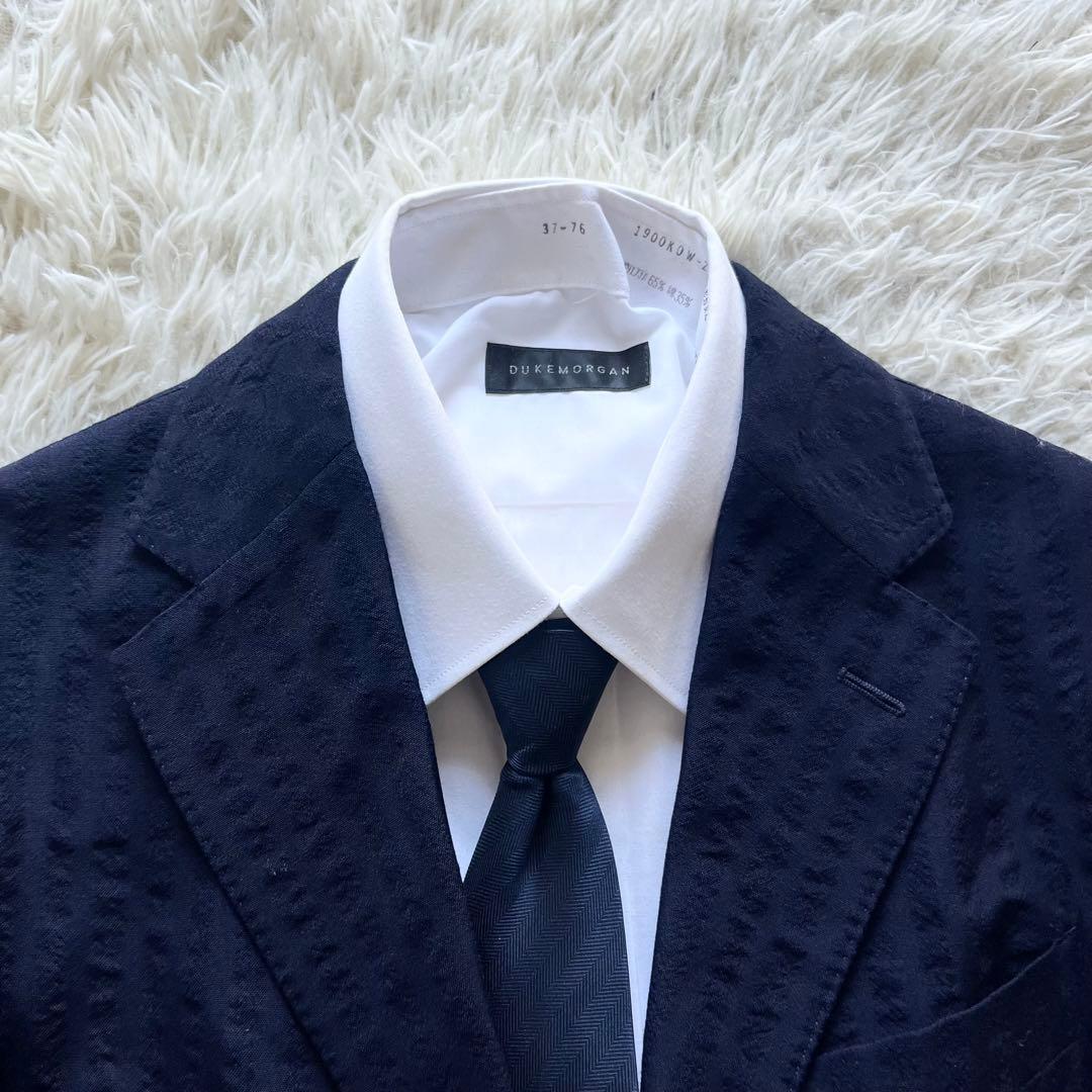 <美品>BOGLIOLI dover 新ロゴ ネイビー ウール ジャケット 46