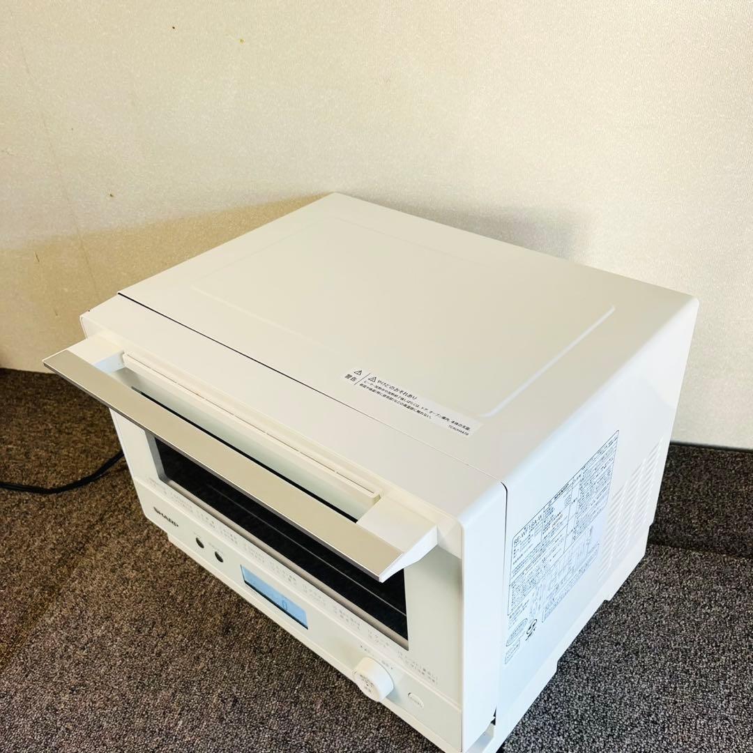 A73極美品✨シャープ オーブンレンジ PLAINLY 18L ホワイト