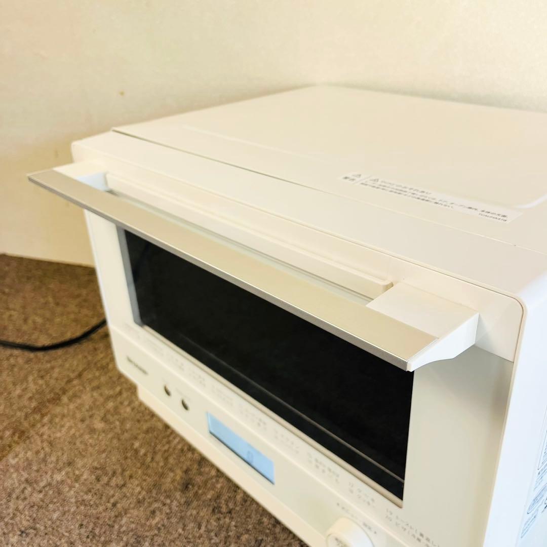 A73極美品✨シャープ オーブンレンジ PLAINLY 18L ホワイト
