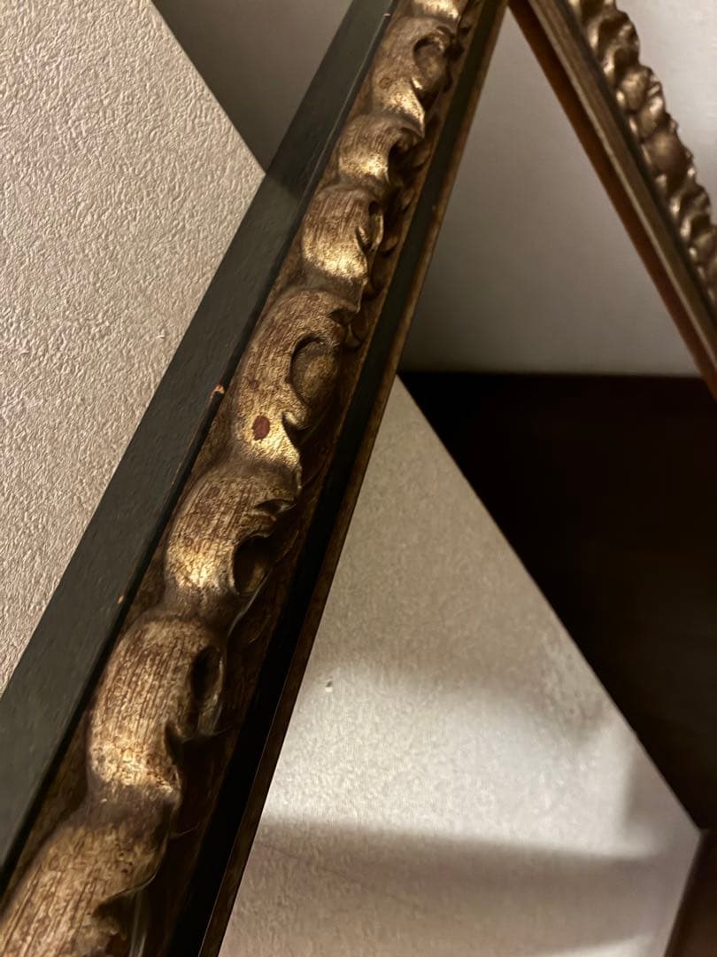 アンティーク調 ゴールド 大型額縁 フレーム 美術品 絵画