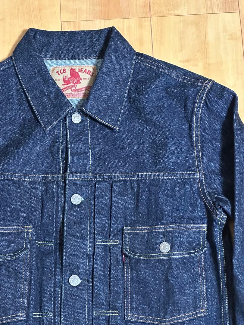 TCBジーンズ50s デニムジャケット　42インチ