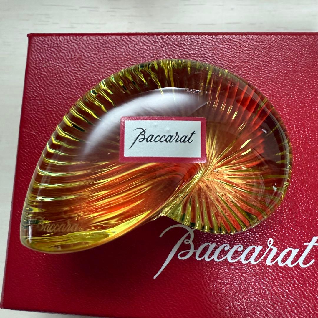 バカラ　アンモナイト　イエロー　未使用品