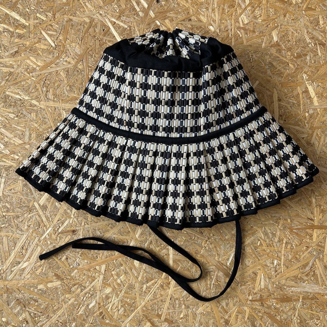 【新品】Lorna Murray Lサイズ タグ付き 黒 格子 ローナマーレイ