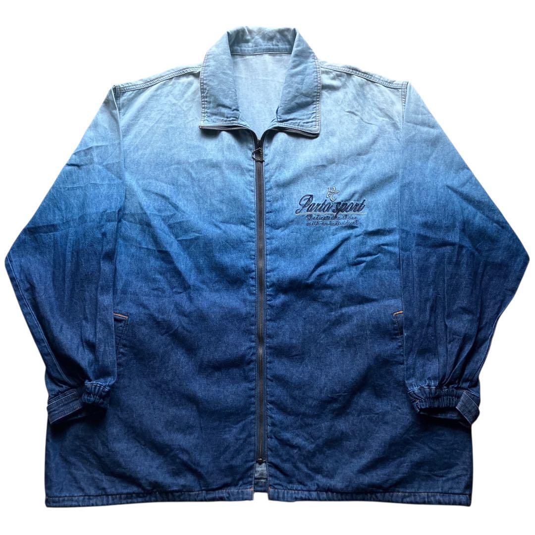 特大90s PARTO SPORT デニムセットアップ 上下 B系HIPHOP