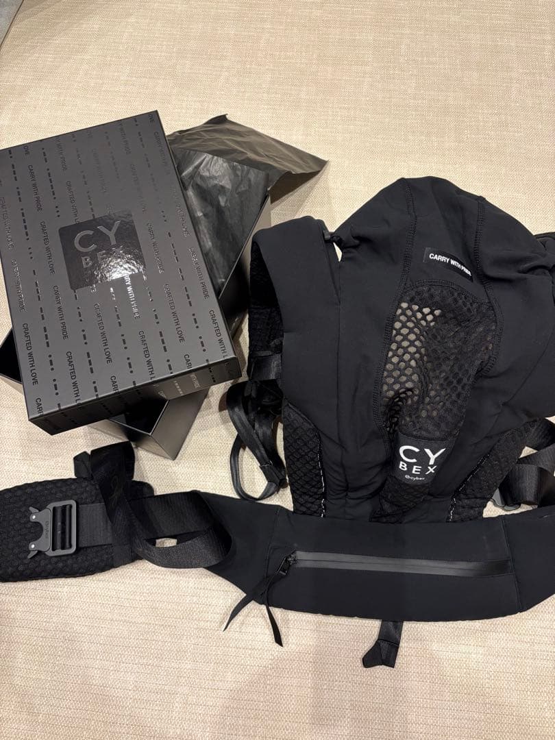 【美品】Cybex サイベックス コヤ キャリア ブラック 抱っこ紐