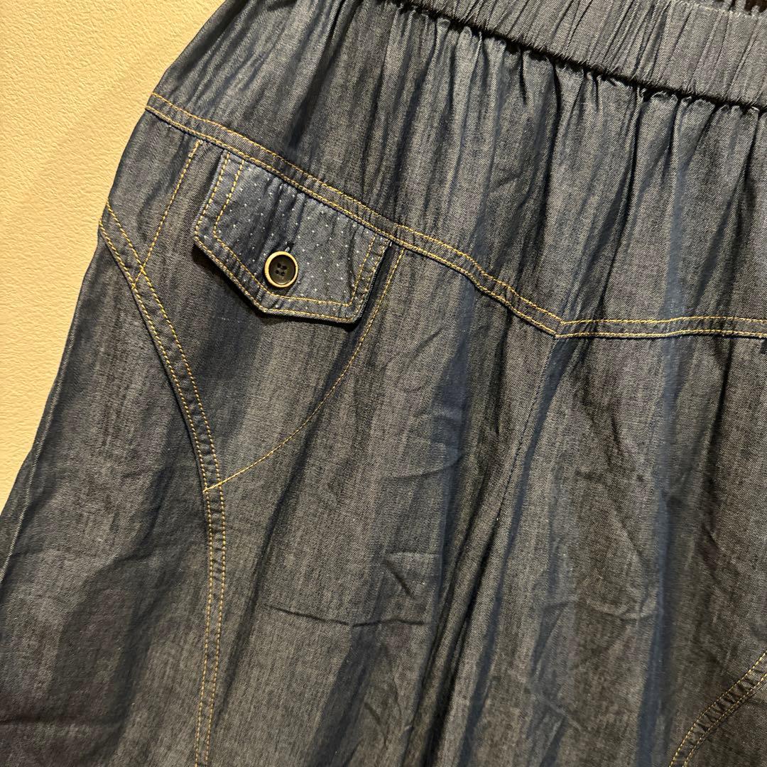 極美品Akane femme アカネ ファム あむう　デニム　バルーンパンツ