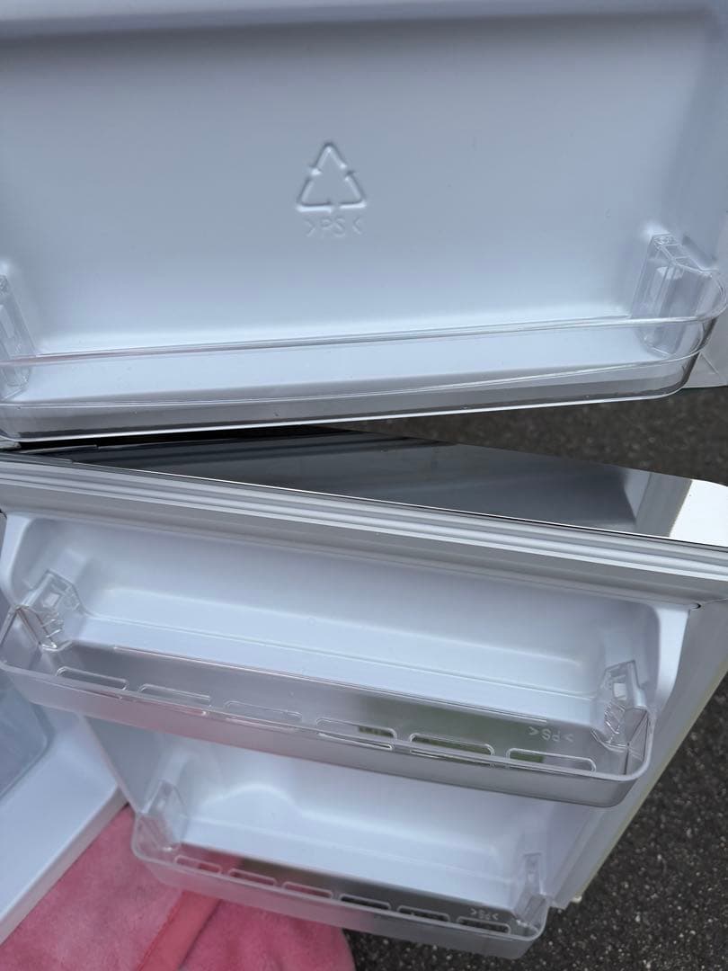 アンティーク ビンテージ レトロ調 2021年製 2ドア冷蔵庫 ミニ小型セカンド