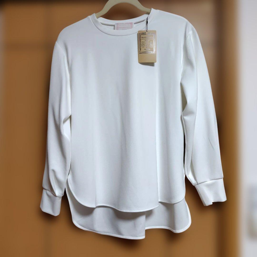【新品タグ付】Beardsleyビアズリー Tブラウス Oサイズ