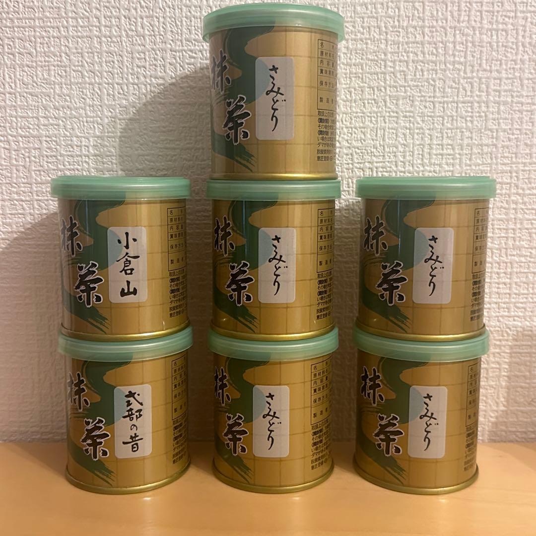 山政小山園抹茶　式部の昔　小倉山　さみどり　rare