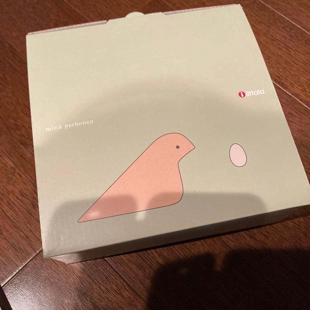 イッタラ×ミナペルホネン　ガラスバード　グレー